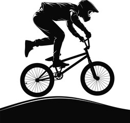 Naklejka premium bmx rider Svg