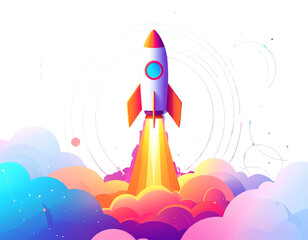 Creative Business Launch Icon &ndash; Innovation and Entrepreneurship PNG 