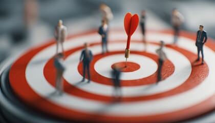 Key Elements To Achieve Success In Business: Leadership, People, And Goal-Oriented Strategies For Business Achievement. Strategy Action Plan For Successful Goal And Target Achievements.