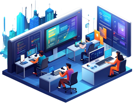 Creative Tech Hackathon – Startup Team Brainstorming Ideas PNG