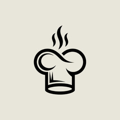 Chef Hat Logo, Cooking Icon, Steaming Pot Symbol, Culinary Brand Mark, Kitchen Chef Design, Gourmet Logo, Food Steam Graphic, Restaurant Icon, Chef Cook Emblem, Boil Pan Logo, Cuisine Symbol, Meal Pre