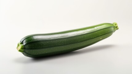 Whole green zucchini