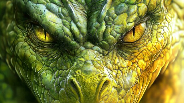 Intricate details of a draconian character captured in vivid colors.