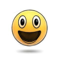 Emoji 3D In Happy Emotion