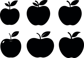 apple-outline-silhouette---smooth-apple-contour.