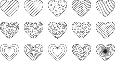 Hand Drawn Speech Bubbles and Quote Boxes Doodle Collection White Background Keywords: speech