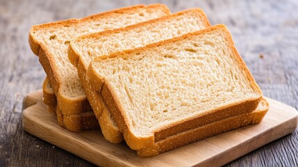 Whole grain bread topped with cheese spread and served with garlic butter pearls, ideal for breakfast or lunch