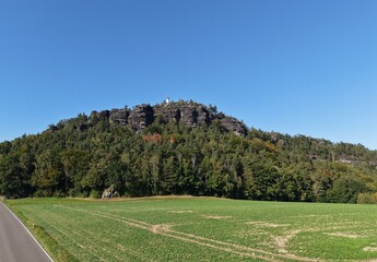 Papstdorf, Gemeinde Gohrisch, Papststein, Sächsische Schweiz 2025