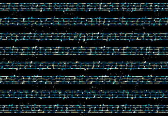 美しい楽譜の譜面の背景