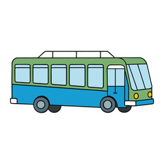 A city trolleybus glides through urban streets, powered by overhead electric wires. It offers quiet, eco-friendly travel, connecting passengers across bustling city routes.
