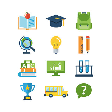 Iconos educaci&oacute;n