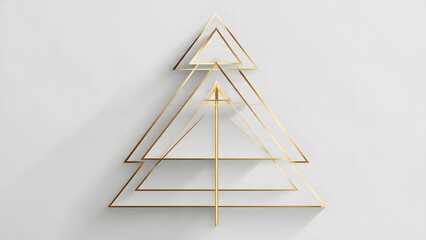 Minimalist Christmas Design clean design, gold typography