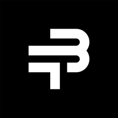 Letter FB creative monogram logo