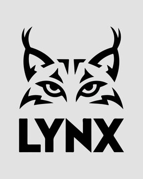 Minimalist Black and White Lynx Logo for Streetwear Brand