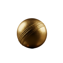 cricket ball isolated on white