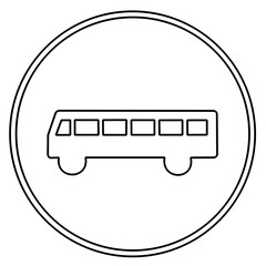 Bus sign