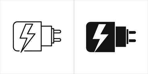 Microphone icon in black and white, podcast mic symbol