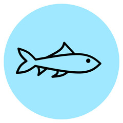 Icon Fish Vector