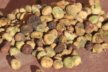 Dried Figs Close Up