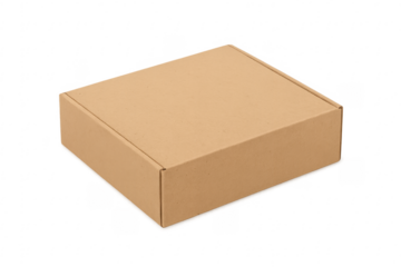 Cardboard box for shipping parcel and delivery