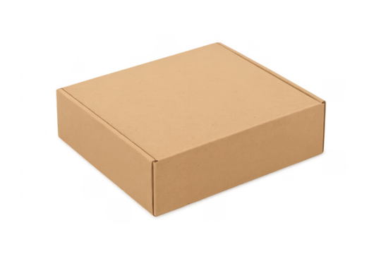 Cardboard box for shipping parcel and delivery