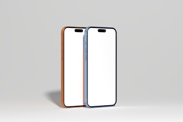 High-Quality Phone Mockup for App UI & Branding Showcase