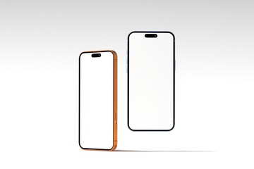 High-Quality Phone Mockup for App UI & Branding Showcase