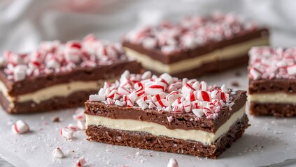 Sweet Layers Delight. A Composition of Textures, Colors, and Geometric Forms.