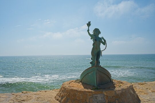 Monument to Democratic Memory in Rota in Andalusia