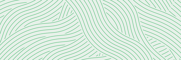 farm green banner, organic abstract background with fields. wavy green lines, natural organic products.