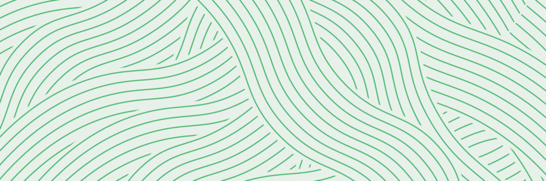 farm green banner, organic abstract background with fields. wavy green lines, natural organic products.