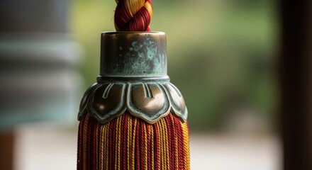 Thai decor elements traditional location photography indoor close-up perspective