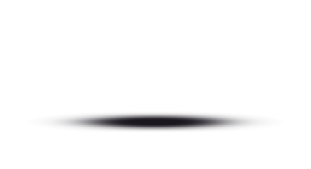 Subtle shadow effect on a clean white surface, creating a sense of depth and dimension isolated on transparent background