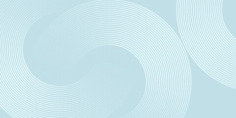 Modern abstract background. Glossy white gradient circle lines. Minimal geometric pattern. Simple graphic elements. Futuristic concept. Suitable for cover, poster, banner, brochure, eps10.