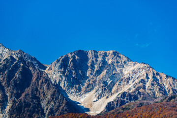 白馬三山　杓子岳