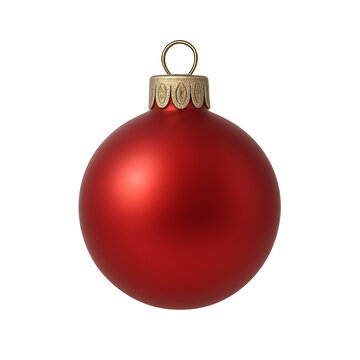 Bola de navidad roja