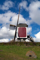 Millstone in front of the Oostenwind windmill