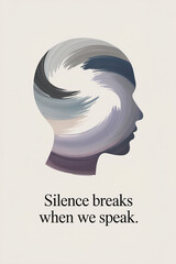 Silence Breaks When We Speak