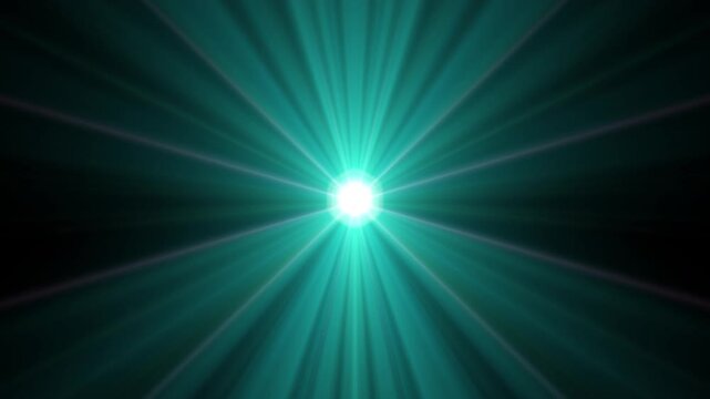Glowing green rays radiate from the center, creating a dynamic abstract background symbolizing energy, spirituality, and mystical power. Perfect for meditation or futuristic design themes