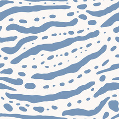 Abstract animal skin print. Wild animal texture seamless pattern. Paper, textile, fashion design. Abstract shapes repeat design.