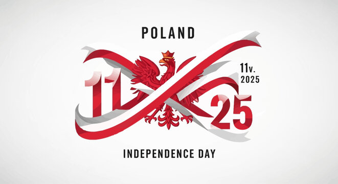Celebrate Poland's Independence Day 2025 with vibrant red and white decorations, perfect for festive events and patriotic displays, honor Polish heritage and national pride today