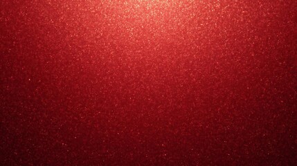 Abstract shimmering particles against a textured deep red background with glowing light at the top
