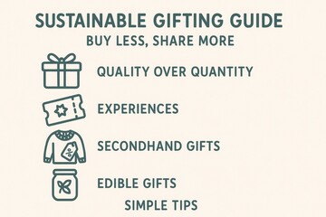 Sustainable gifting guide with tips for eco-friendly presents