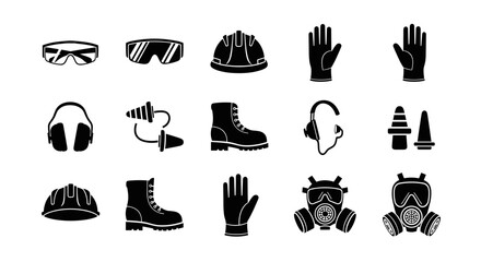 Essential protective safety equipment for construction and industrial workplace safety