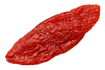 Goji berry, Wolfberry isolated, full depth of field
