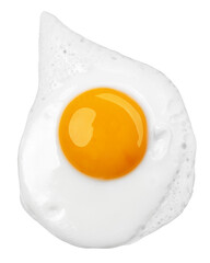 fried Egg isolated, full depth of field