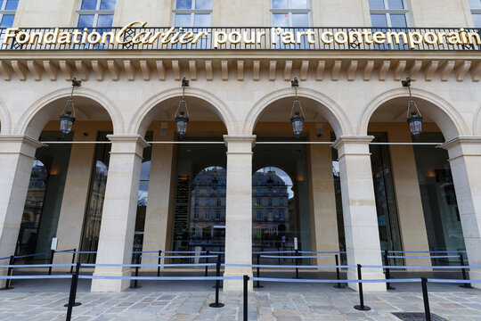 Located at Place du Palais-Royal in the heart of Paris, newly inaugurated home of the Fondation Cartier pour l'art contemporain 