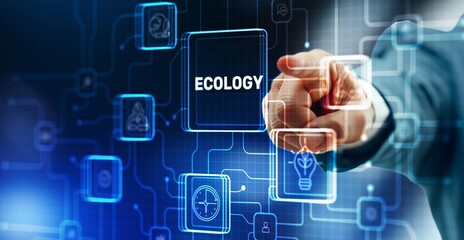 Ecology project concept. Ecosystem Restoration