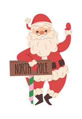 Cute Santa from North pole