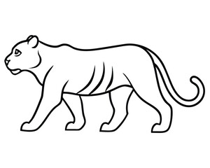 Polar bear vector illustration silhouette wildlife design